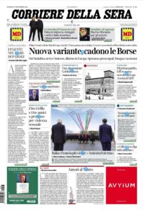 Corriere della Sera 27/11/2021